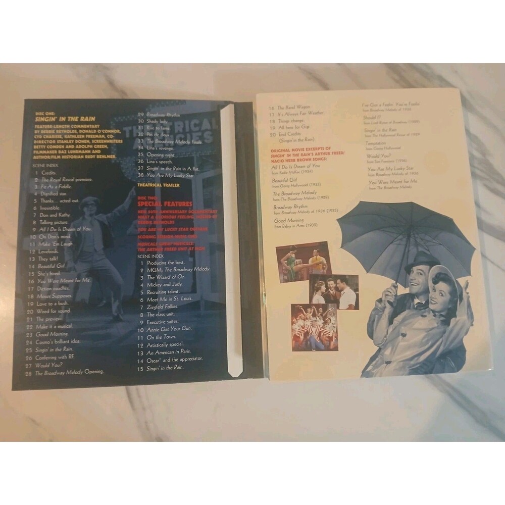 Singin' In The Rain Two-Disc Special Edition DVD Gene Kelly Debbie Reynolds - Picture 3 of 5